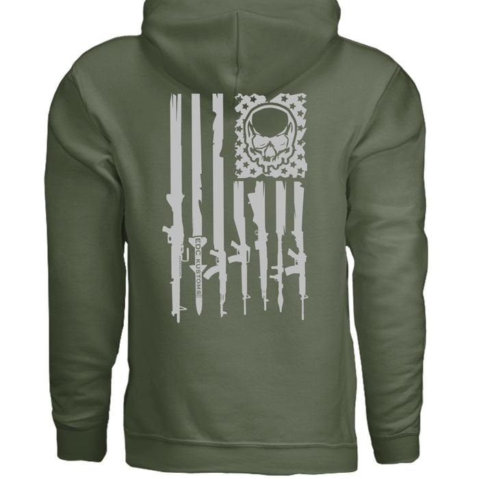 MILITARY GREEN - G185 - BACK